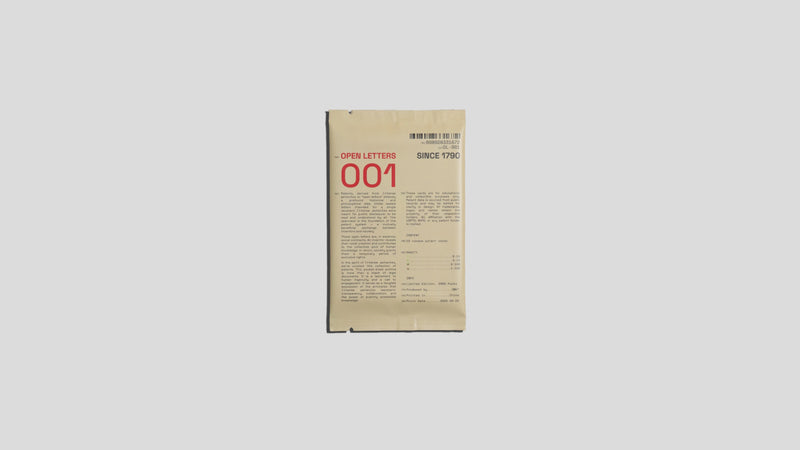 Open Letters
