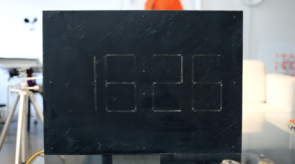 Thermochromic Clock